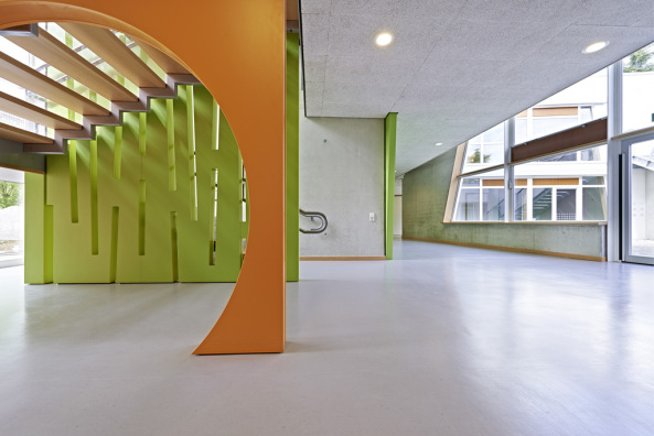 Kita, Neubau, Dachlandschaft, K�ppel + Klieber Architekten, Stuttgart