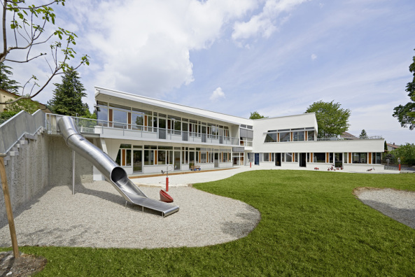 Kita, Neubau, Dachlandschaft, K�ppel + Klieber Architekten, Stuttgart