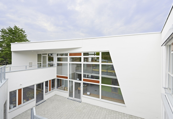 Kita, Neubau, Dachlandschaft, Kppel + Klieber Architekten, Stuttgart