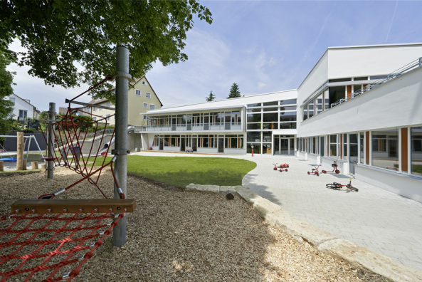 Kita, Neubau, Dachlandschaft, Kppel + Klieber Architekten, Stuttgart