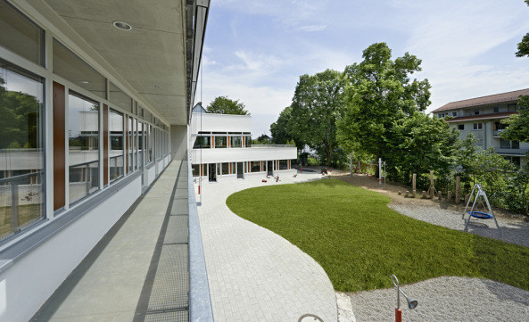 Kita, Neubau, Dachlandschaft, Kppel + Klieber Architekten, Stuttgart