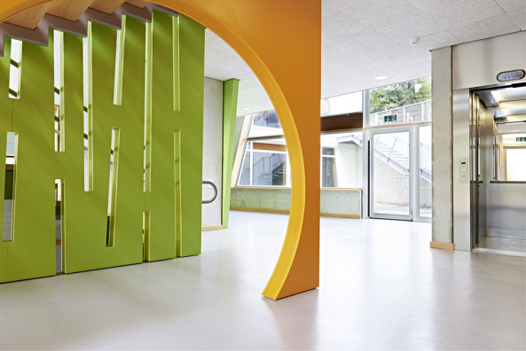 Kita, Neubau, Dachlandschaft, K�ppel + Klieber Architekten, Stuttgart