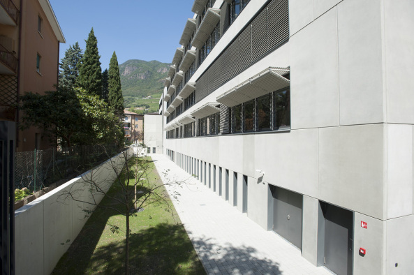 Erweiterung, Neubau, Gymnasium, Karl + Probst, Bozen, Einweihung