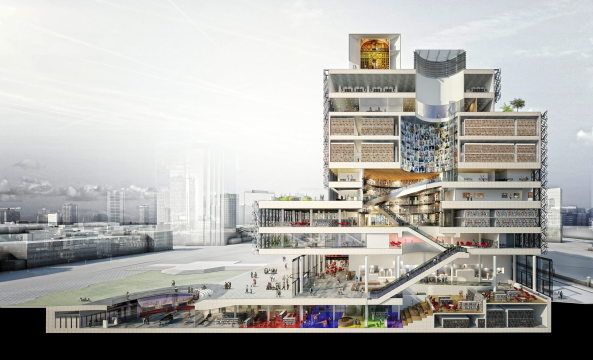 Library of Birmingham, Mecanoo