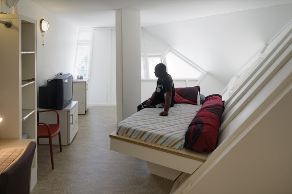 Piet-Blom-Wrfel in Rotterdam umgebaut