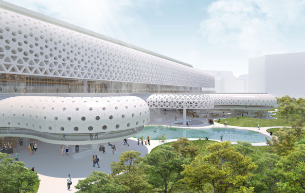 Anerkennung: MASS STUDIES, Q-LAB und Wang Architects