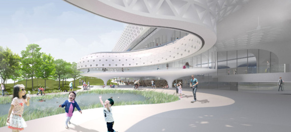 Anerkennung: MASS STUDIES, Q-LAB und Wang Architects