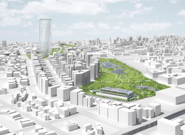 Anerkennung: MASS STUDIES, Q-LAB und Wang Architects