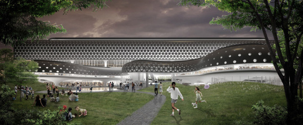 Anerkennung: MASS STUDIES, Q-LAB und Wang Architects