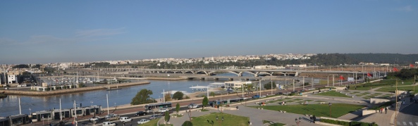 Hassan II Brcke und Ergnzungsbauwerke zwischen Rabat und Sal von Marc Mimram Architecture