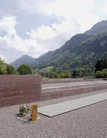 Islamischer Friedhof in Altach von Bernado Bader Architekten