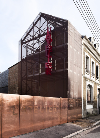 Kulturzentrum, Bibliothek, Tanzschule, Musikschule, Gournay-en-Bray, AAVP Architecture