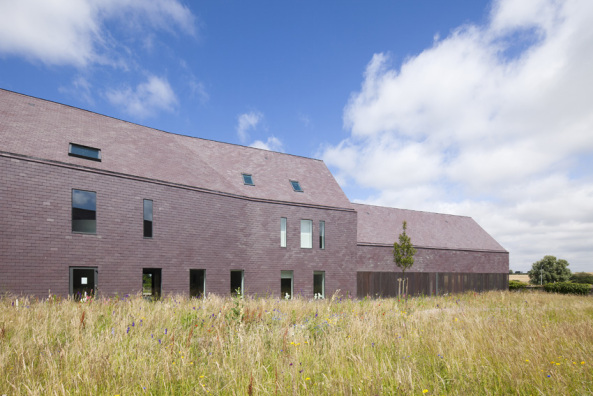 Kulturzentrum, Bibliothek, Tanzschule, Musikschule, Gournay-en-Bray, AAVP Architecture