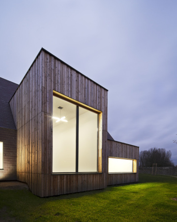 Kulturzentrum, Bibliothek, Tanzschule, Musikschule, Gournay-en-Bray, AAVP Architecture