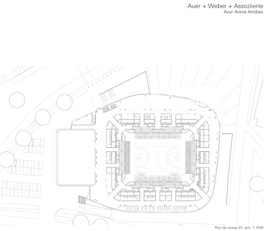 Azur Arena Antibes, Auer Weber