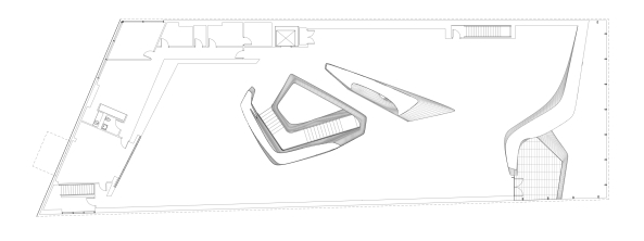 Museum, flieende Rume, Metalllamellen, Trahan Architects, Louisiana