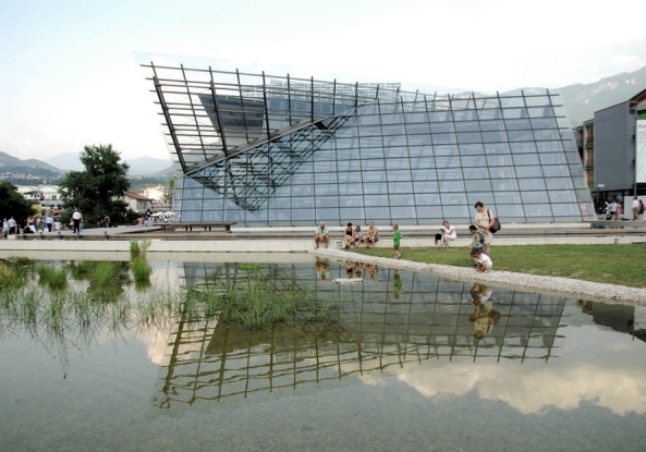 Museum, neues Stadtquartier, Renzo Piano Building Workshop, Trient, Italien