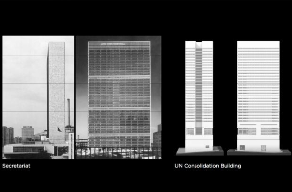 Maki zeigt neue Plne fr UN-Turm in New York