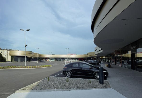 Einkaufszentrum in Melk