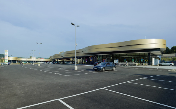 Einkaufszentrum in Melk