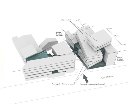 Marc Mimram Architectes, cole Nationale Suprieure d'Architecture de Strasbourg, Architekturschule in Straburg, Unigebude, Lamellenfassade, Marc Mimram