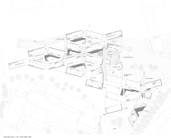 Alvar Aalto; Architekturgebude, Architekturschule, Otaniemi, Finnland