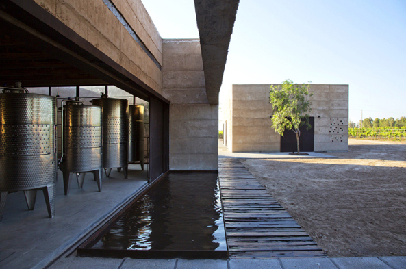 Weingut, Mexiko, Centro de Colaboracin Arquitectnica, Mexiko-Stadt, Erdarchitektur