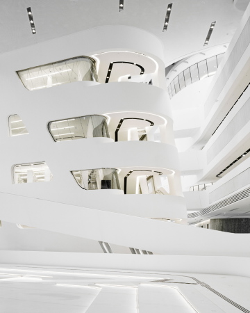 Zaha Hadid Architects; Wien; Library and Learning Center; Wirtschaftsuniversitt; Rieder