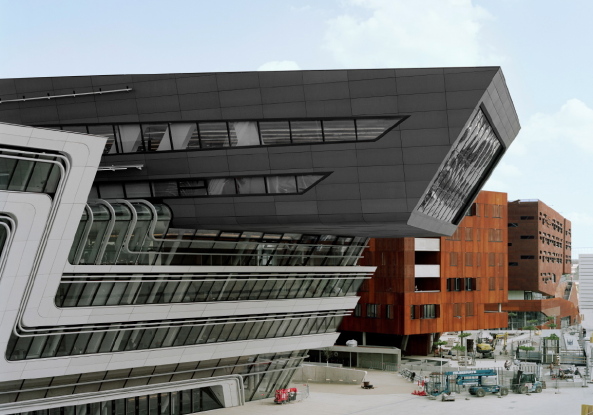 Zaha Hadid Architects; Wien; Library and Learning Center; Wirtschaftsuniversitt; Rieder
