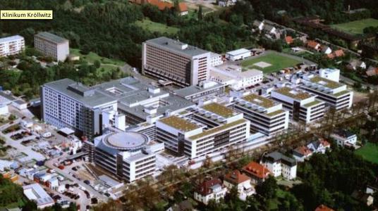 Universittsklinikum in Halle fertig gestellt
