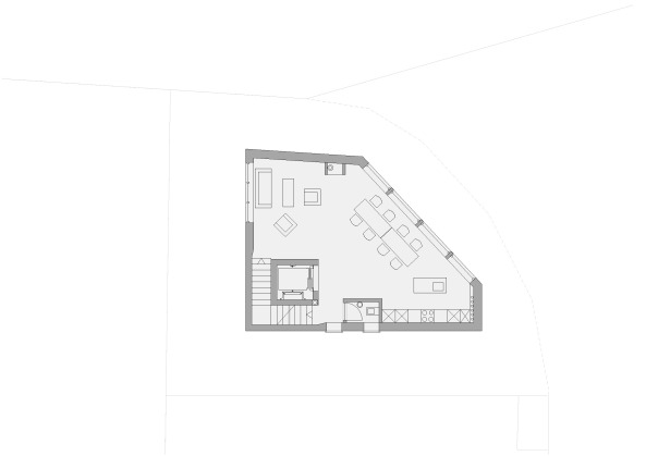 Wohnturm in Z�rich, Silk Architekten, Wohnhaus in der Schweiz, Hammerstra�e, Steffen L�mmerzahl, Vetsch Architektor AG, kleines Grundst�ck, Architekten bauen f�r Architekten