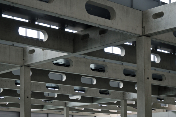 Barkow Leibinger Architekten, Kaufbeuren, Werkhalle, Fabrik, Hydraulik-Hersteller HAWE, Grne Fabrik, Fassade, Shed-Dach