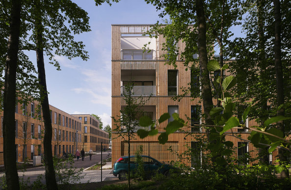 IBA Hamburg 2013, Wohnungsbau, LAN Architecture, Baugruppe