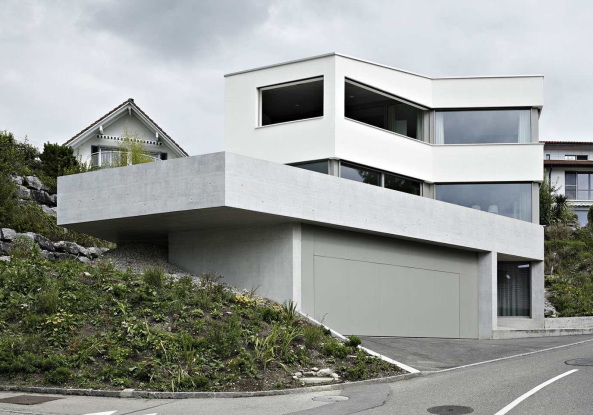 Wohnhaus, Oberlunkhofen, Schweiz, Buehrer Wuest Architekten