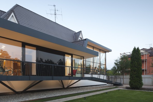 4a Architekten; Einfamilienhaus; Umbau; Moskau; Wohnhaus; Modernisierung; Haus N