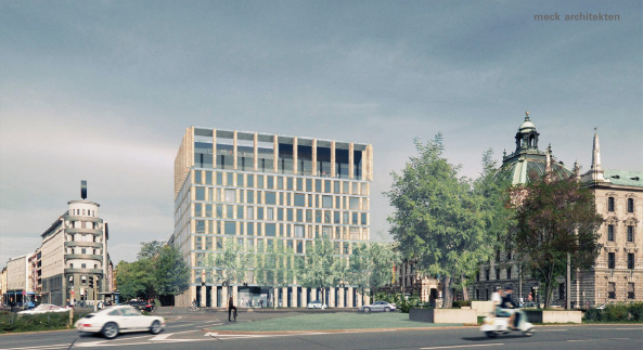 Wettbewerbsergebnis, Hotelneubau, Mnchen, Nieto Sobejano, Sauerbruch Hutton, Wandel Hoefer Lorch