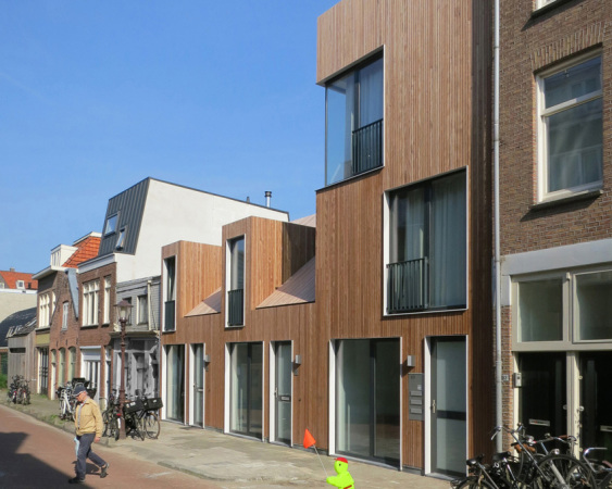Wohnungsbau, Holzhaus, M3H architecten, Amsterdam, Niederlande