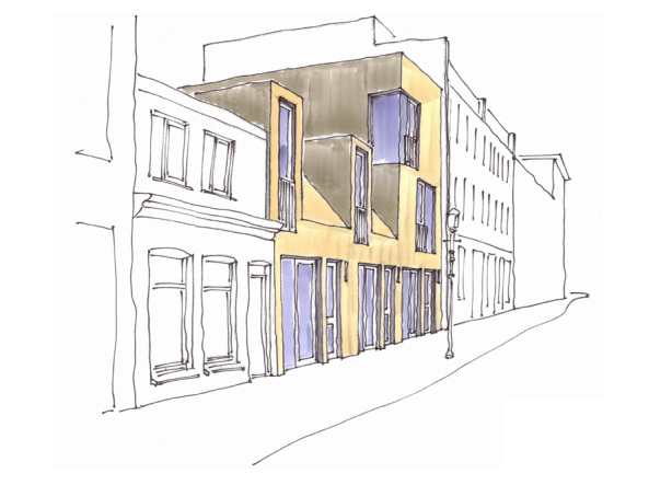 Wohnungsbau, Holzhaus, M3H architecten, Amsterdam, Niederlande