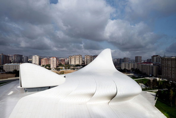 Zaha Hadid, Hadid Blob, Hadid-Blob in Baku, Heydar Aliyev Center, Zaha Hadid Architects, Kulturzentrum in Baku, Blob, Hejdar Alijew