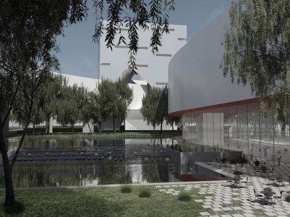 Steven Holl baut Kulturzentrum in China