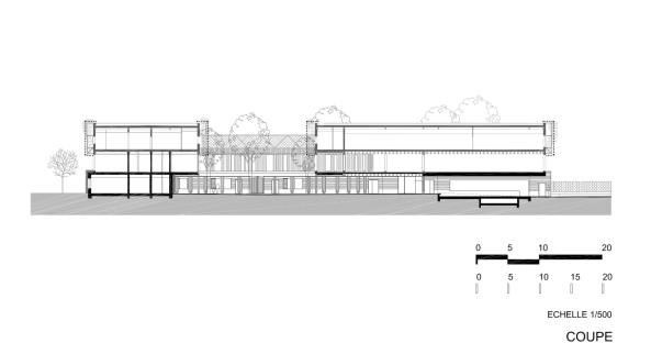 Schulzentrum in Bordeaux