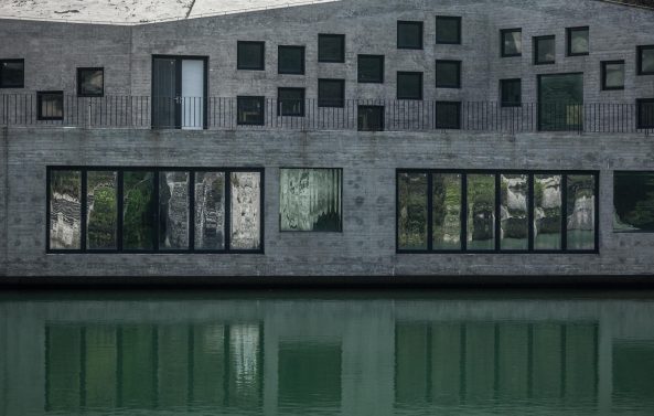 Teehaus aus Beton in China