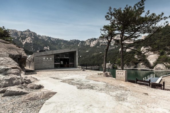 Teehaus aus Beton in China