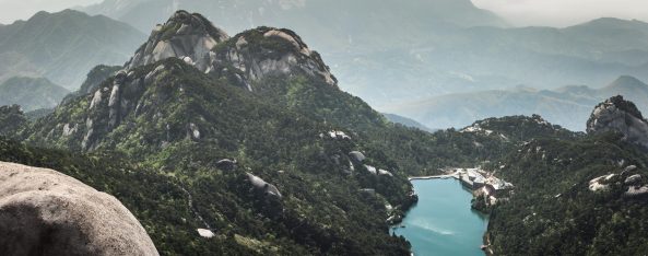 Teehaus aus Beton in China