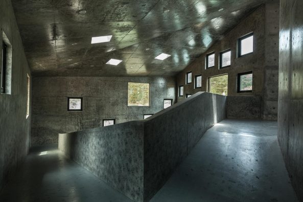 Teehaus aus Beton in China