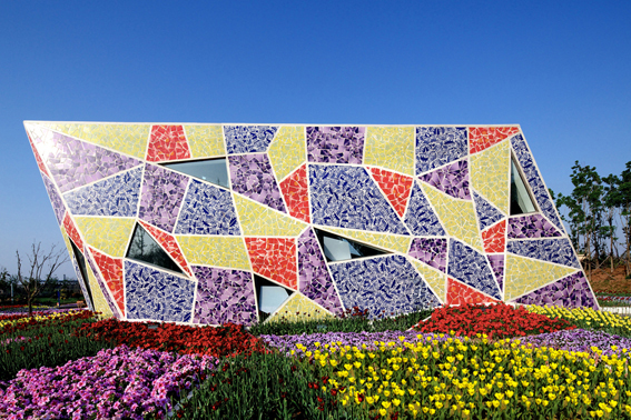 Keramikmuseum, Mosaik-Park, CasanovaHernandez, Jinzhou, China, Jinzhou World Landscape Art Exposition