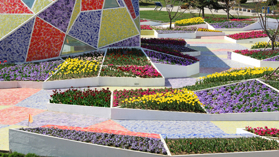 Keramikmuseum, Mosaik-Park, CasanovaHernandez, Jinzhou, China, Jinzhou World Landscape Art Exposition