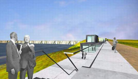 Erffnung der IBA-Terrassen bei Cottbus