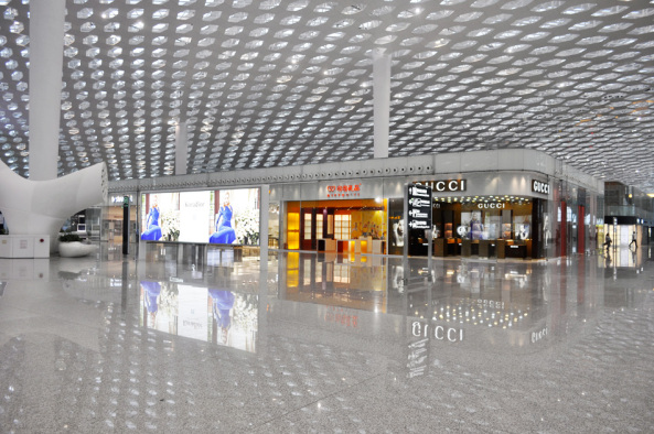Fuksas, Bao�an District, Shenzhen, Guangdong, China, Massimiliano and Doriana Fuksas, Studio Fuksas, Knippers Helbig Engineering, Stuttgart, NY, shenzhen bao�an international airport, Flughafen, Terminal, T3, Gate, Airport, Flughafenarchitektur, Bauen in China