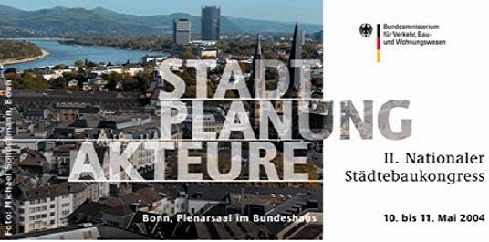 Nationaler Stdtebaukongress in Bonn